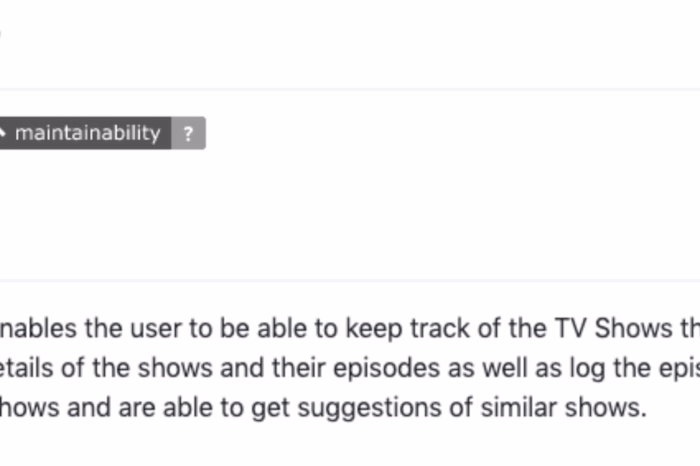 Episode Tracker API