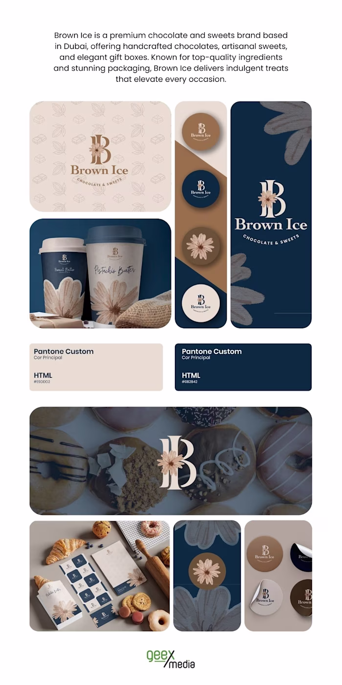 Brown Ice Branding