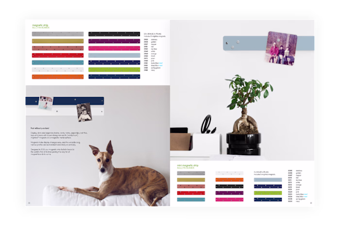 Three by Three product catalog