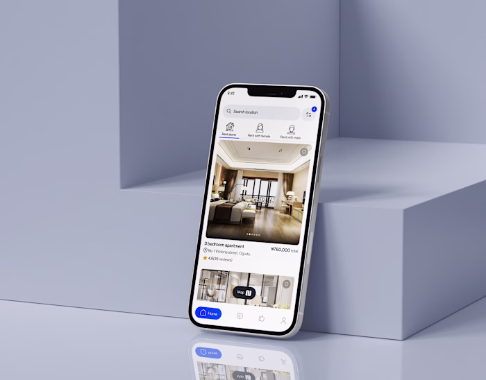 Laghome I Home Rental UX case study