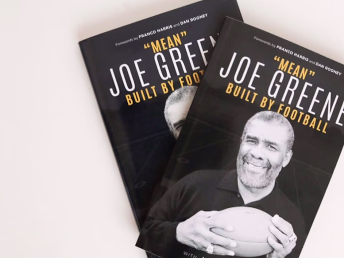 Book Cover Design for “Mean” Joe Greene