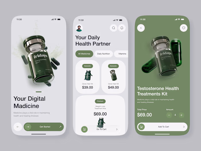 Pharmacy & Madicine Mobile App