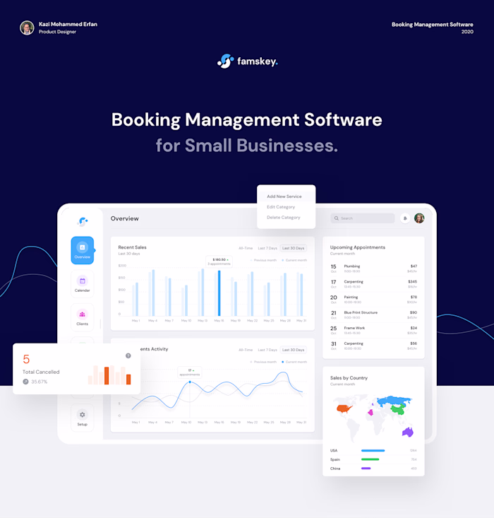 Famskey | Booking Management Software