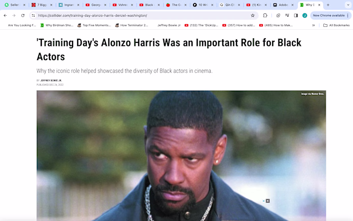 Explaining the importance of Denzel