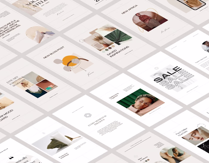 Tyos / Canva Social Instagram Templates