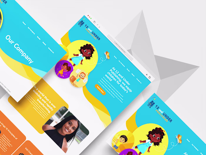 Wordpress Development | 12 and Under Childrens Books