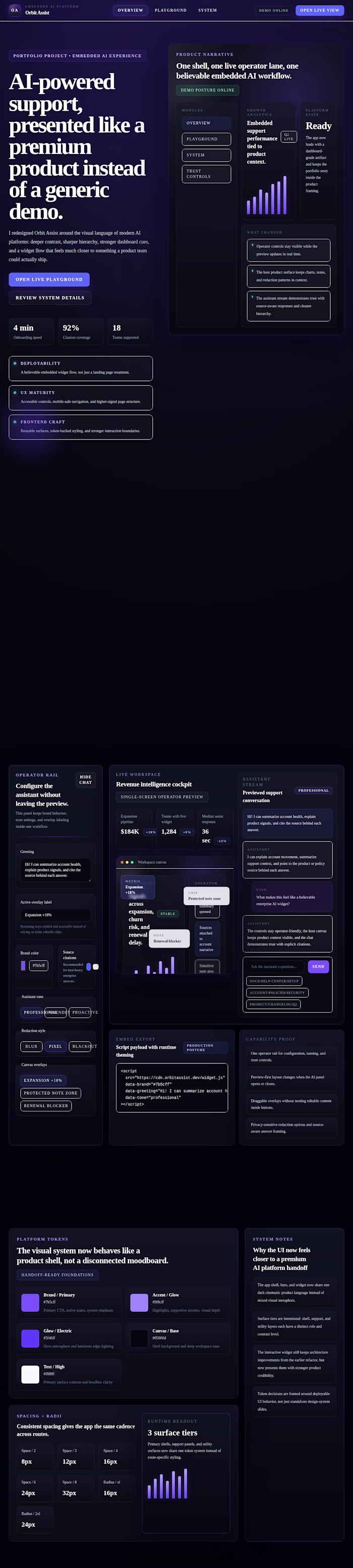 Orbit Assist Widget is a
