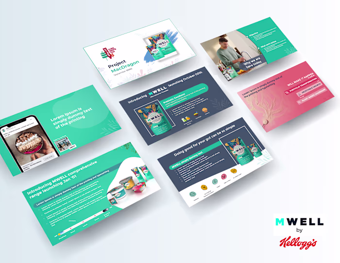 Mwell By kellogg's Product Presentation Design