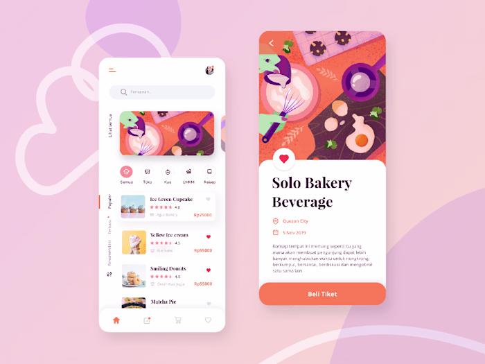 Sweet Treats: Bakery Shop and Recipe App