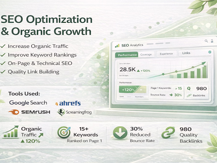 SEO Optimization & Organic Growth