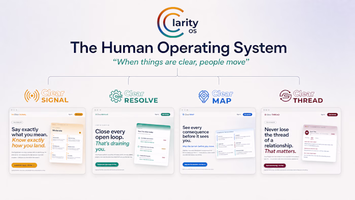 ClarityOS: AI-Native SaaS Product Ecosystem
I