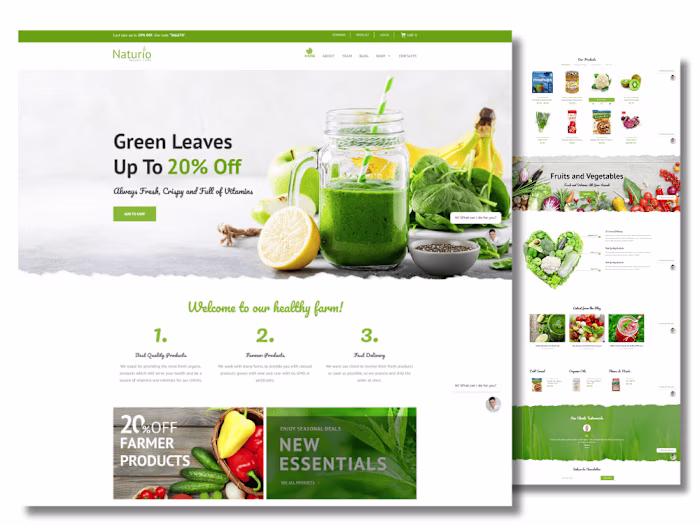 Organic Shopify Store
