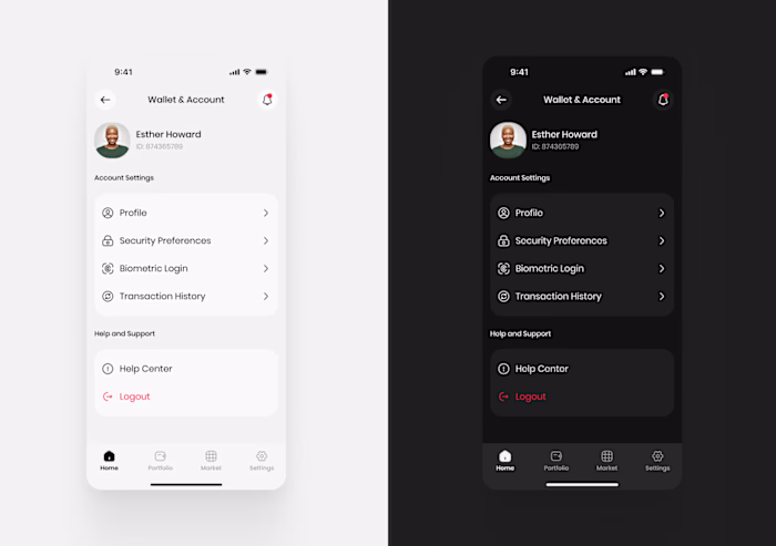 If a screen works in both light and dark mode without extra ...