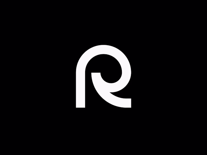 Secure Your Exclusive Minimalist 'R' Logo with Full Rights