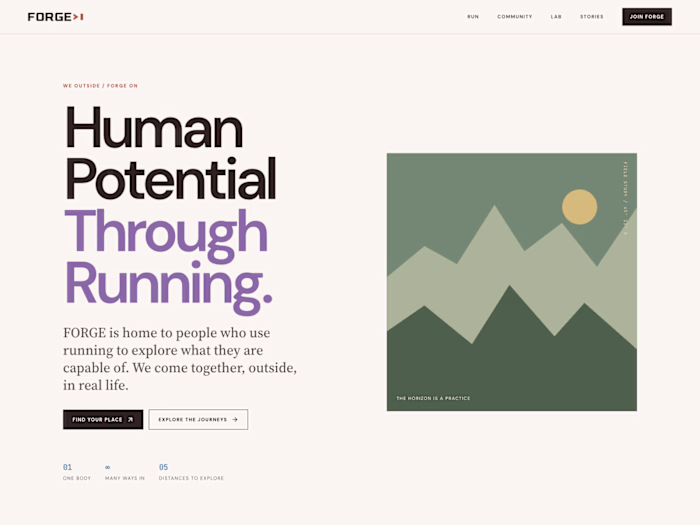 Membership Platform for FORGE Running Labs