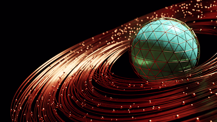 Sci-fi planet