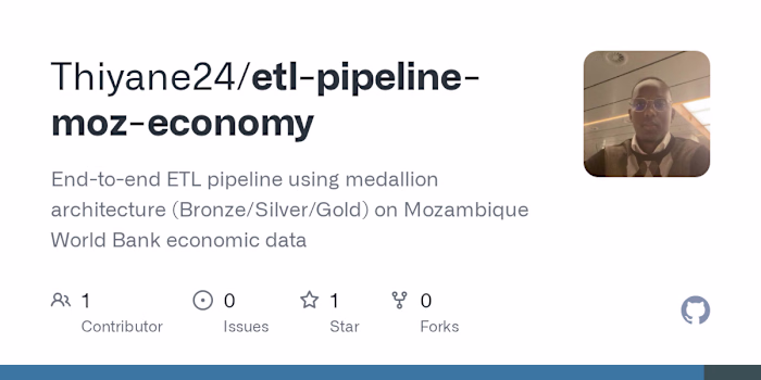 Mozambique Economic Data ETL Pipeline
