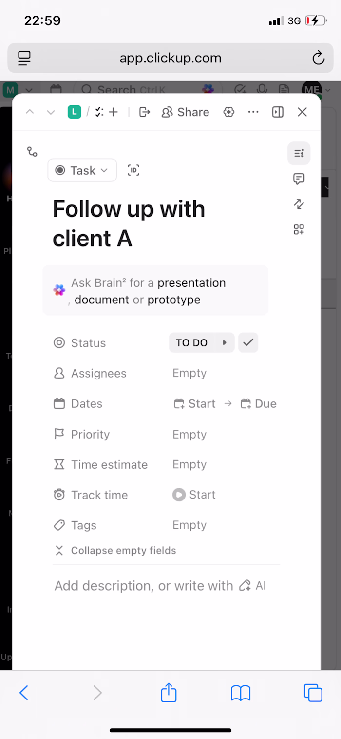 ClickUp Training — Session 1: