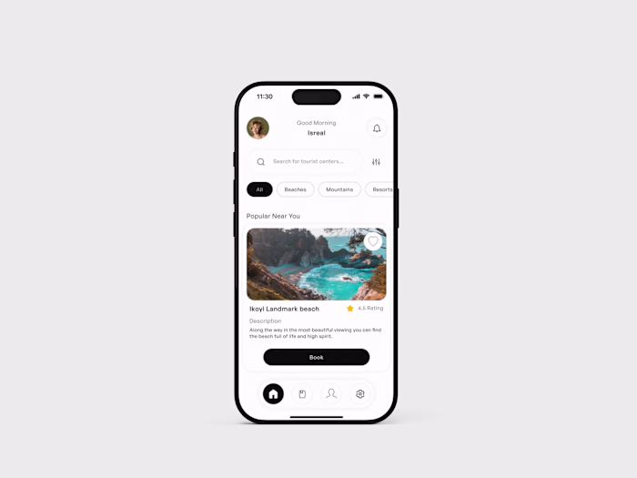 TRAVEL APP DESIGN