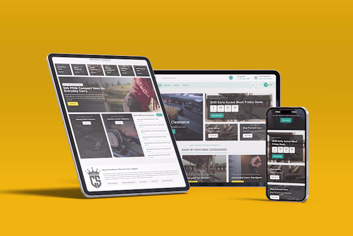 Web Design for GUNFENSE.COM