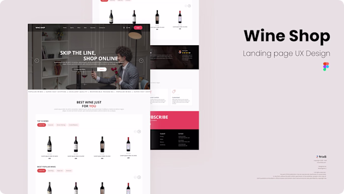 Wine Shop - Ecom site for Wines