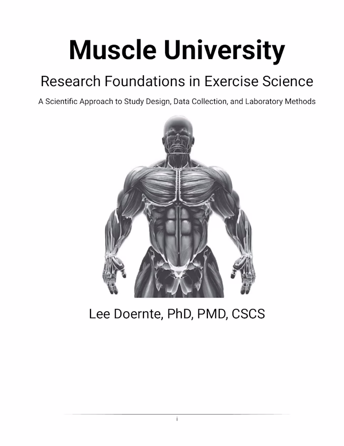 Research Foundations in Exercise Science: Textbook Development