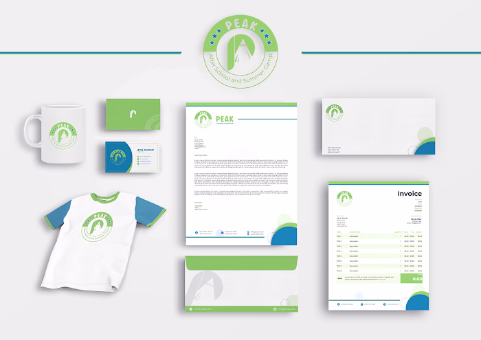 Stationery Design, Logo, Invoice, letterhead | Behance