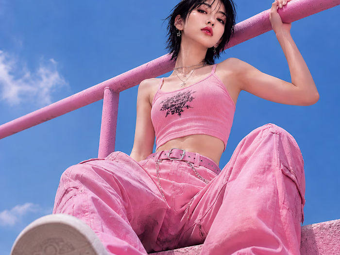 Pink Editorial — Fashion &