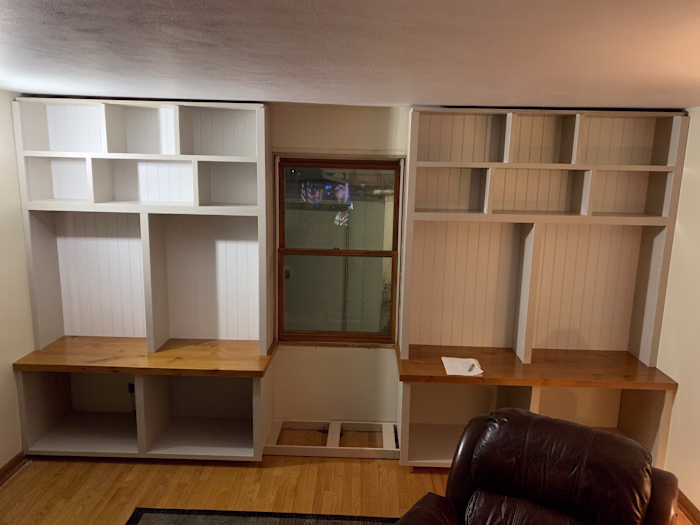 Custom Living Room Storage Solution