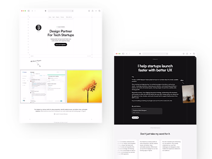 Portfolio Website Design and Development