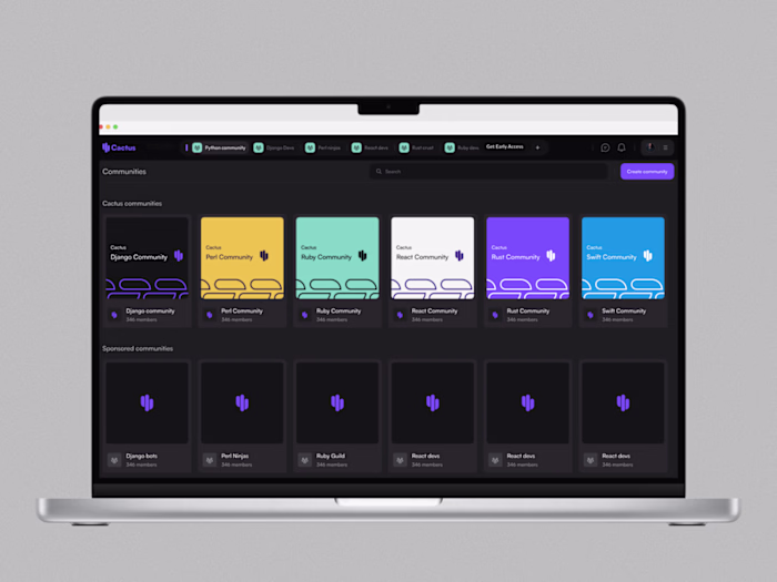 Cactus| UI UX| Web app|Saas| product dsigner