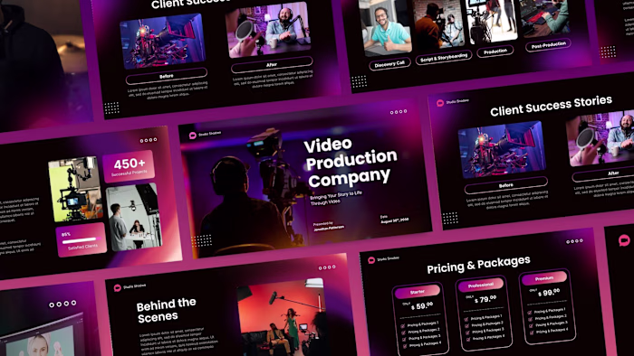 Video Agency Deck