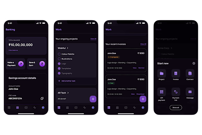 Project management app