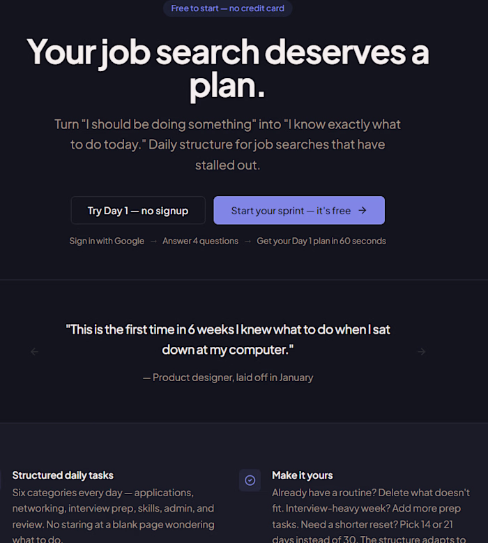 Stride is an AI-powered goal