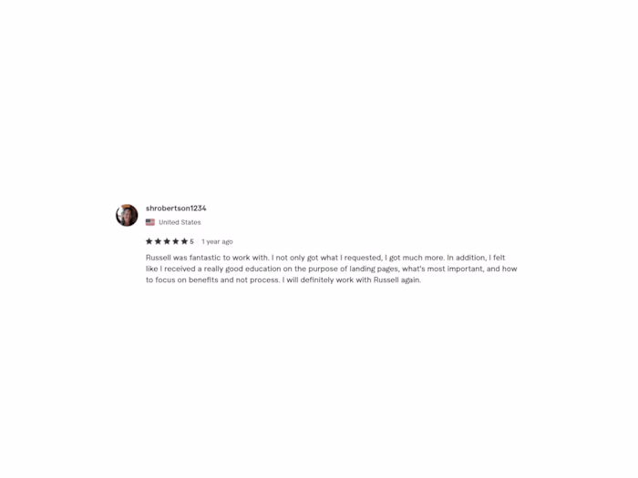 Client Testimonial