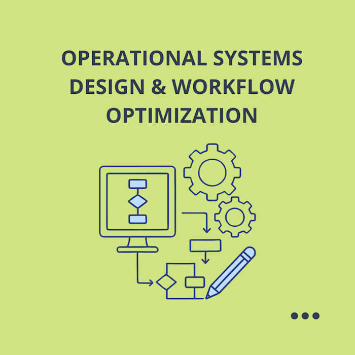 Operational Systems Design & Workflow Optimization