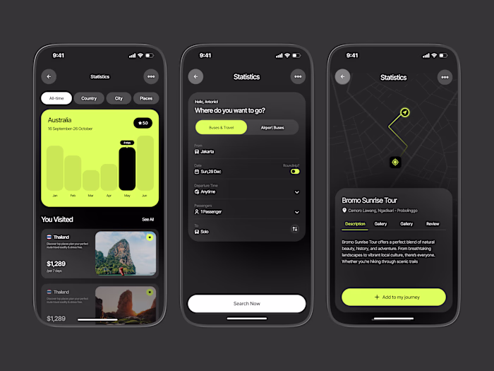 AI-Powered Travel Mobile App –