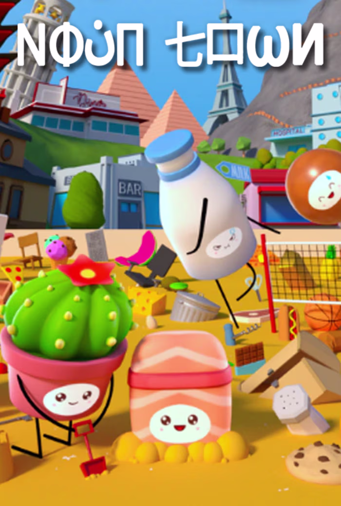 3D Character Art for Nountown