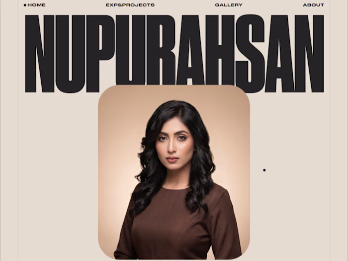 Nupur Ahsan - Bespoke Visual Portfolio