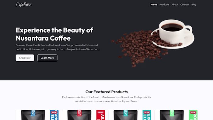 Kopinusa.com - Indonesian Coffee Shop