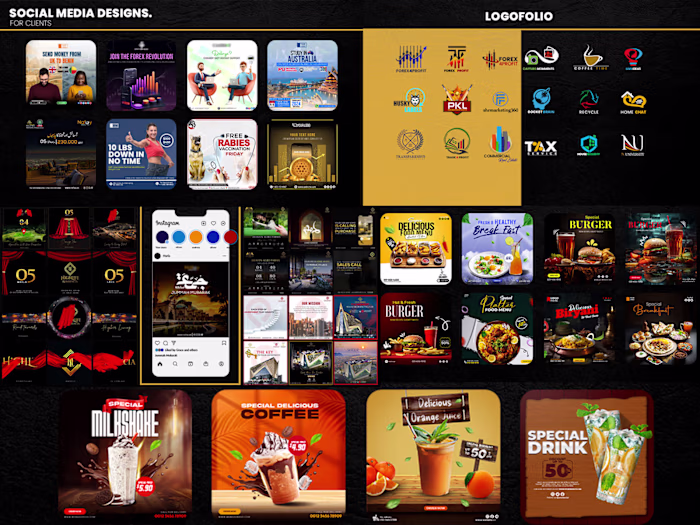 social media designs