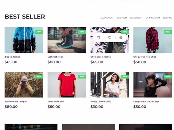 Outstanding Shopify store 