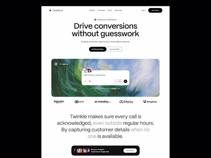 AI Landing Page Design