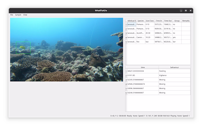 WhatFishDo: A Behavior Annotation Tool for Videos