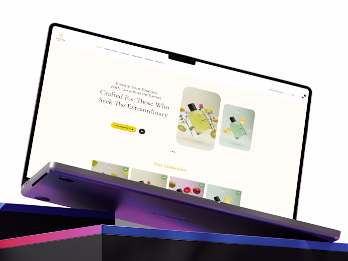 Safah Scents - Brand & Website Design