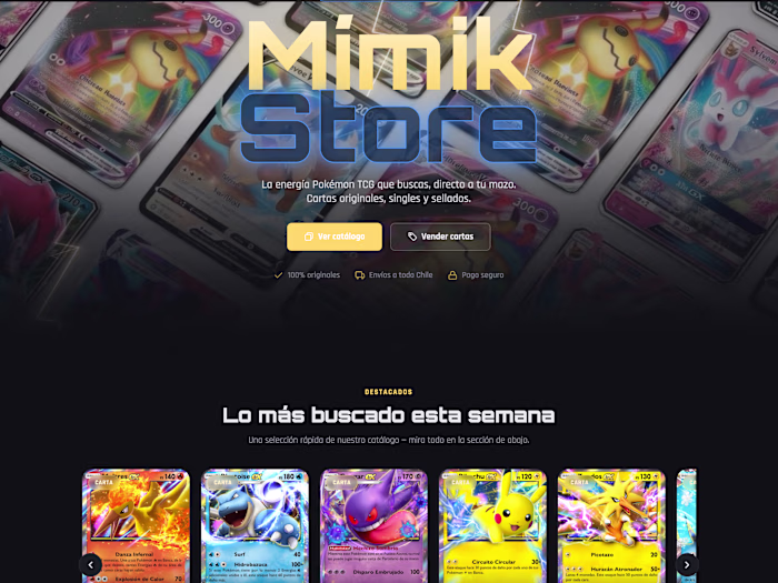 Mimik Store — Live E-commerce