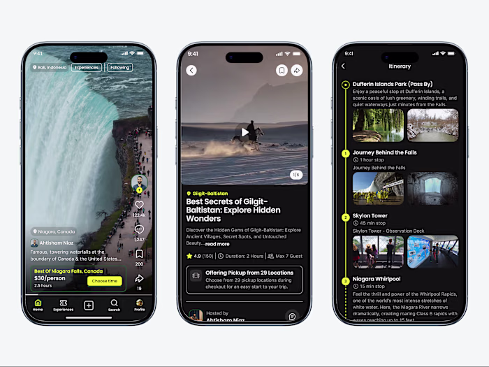 Travel Intenirary Product Design