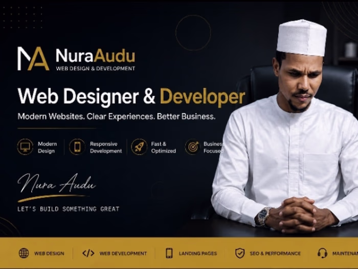 NuraAudu — Professional Portfolio Website