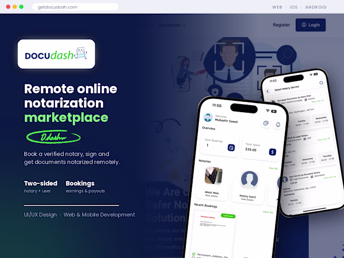 Digital Notarization & E-Signature Solution - Get Docudash