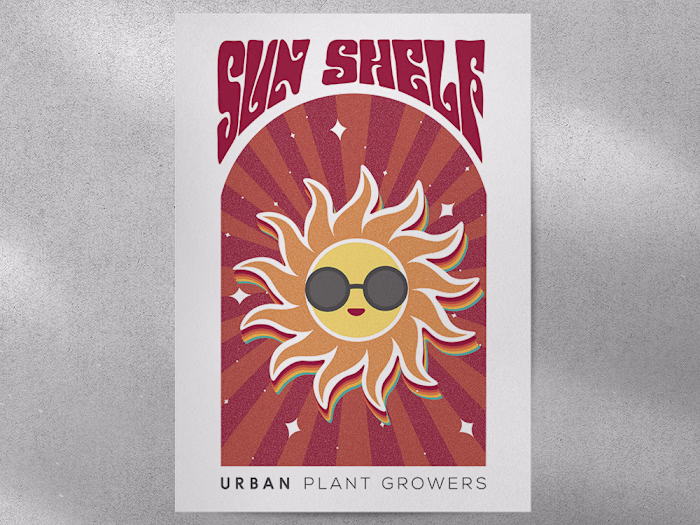 'Sun Shelf' Poster